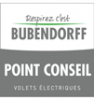 logo bubendorff point conseil volets électriques - fma fma11 fermetures et menuiseries audoises